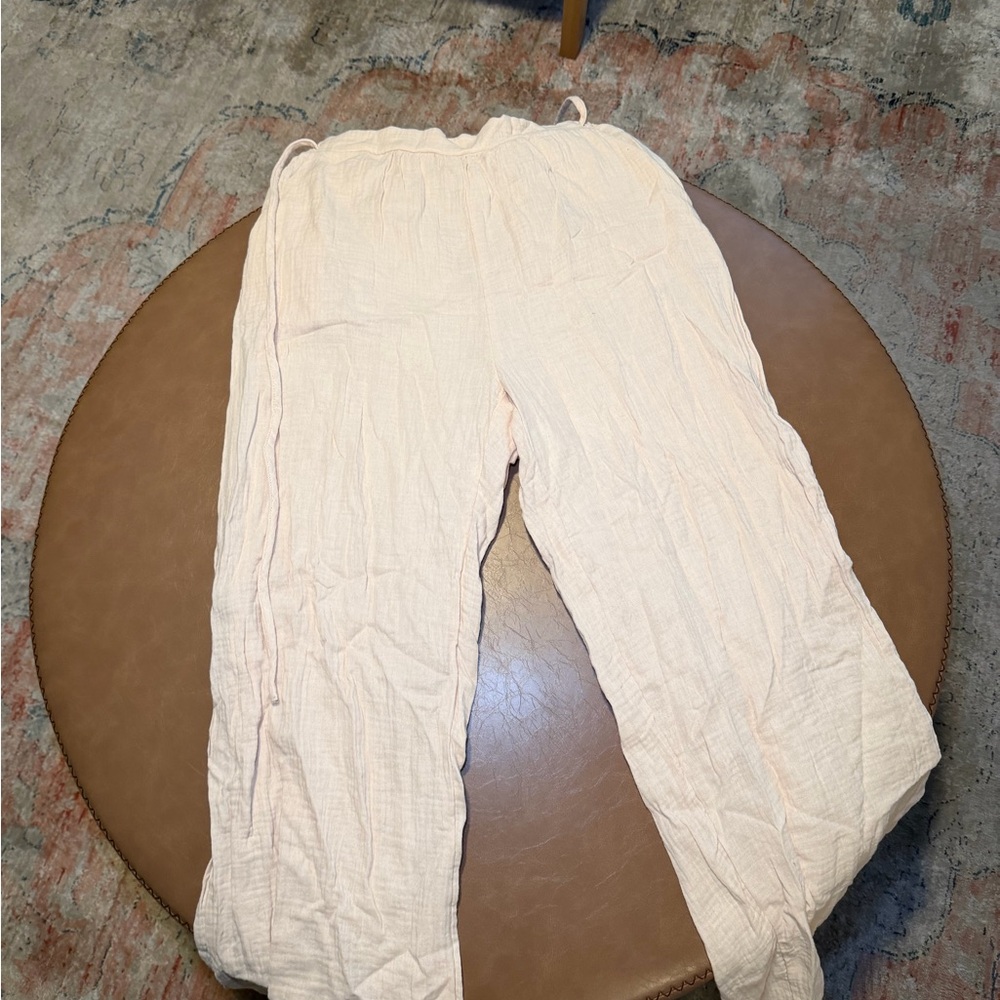 SHEIN Soft Beige Pants